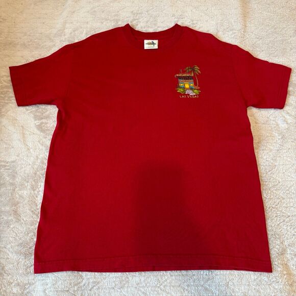 Vintage Y2K Jimmy Buffet Margaritaville Parrot Shirt Mens Sz L - Picture 1 of 8